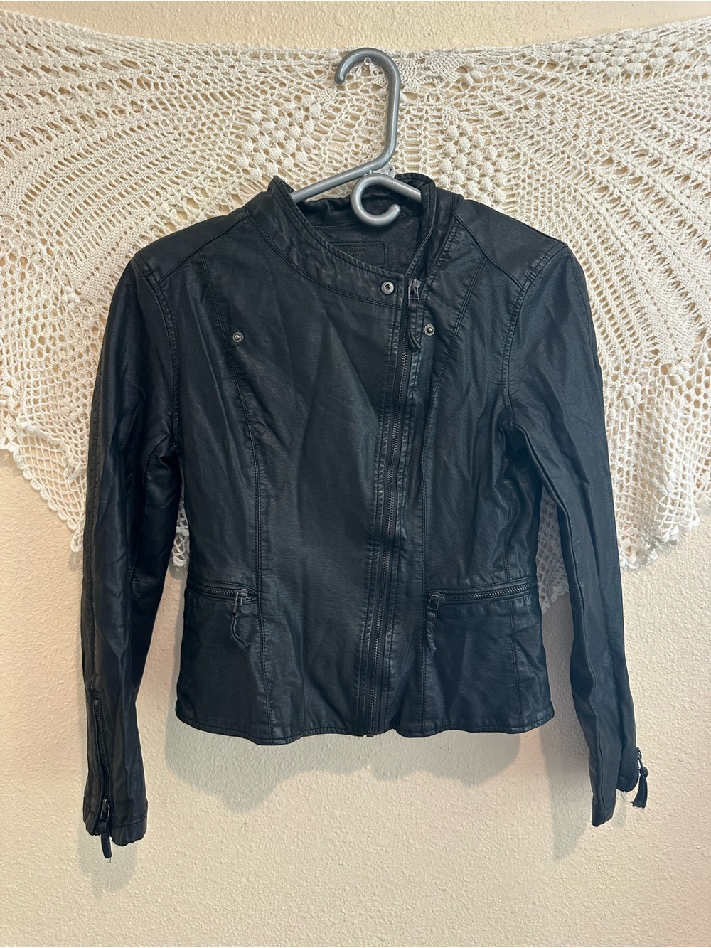 BlankNYC Faux Leather Moto Jacket